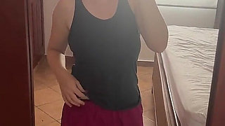 Blond Teen Spreads Her Legs