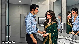 Episode 2 Indian secretary marries hardcore Dia in the night office promotion animation